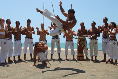 La capoeira n'a rien à voir avec le jujitsu bresilien
